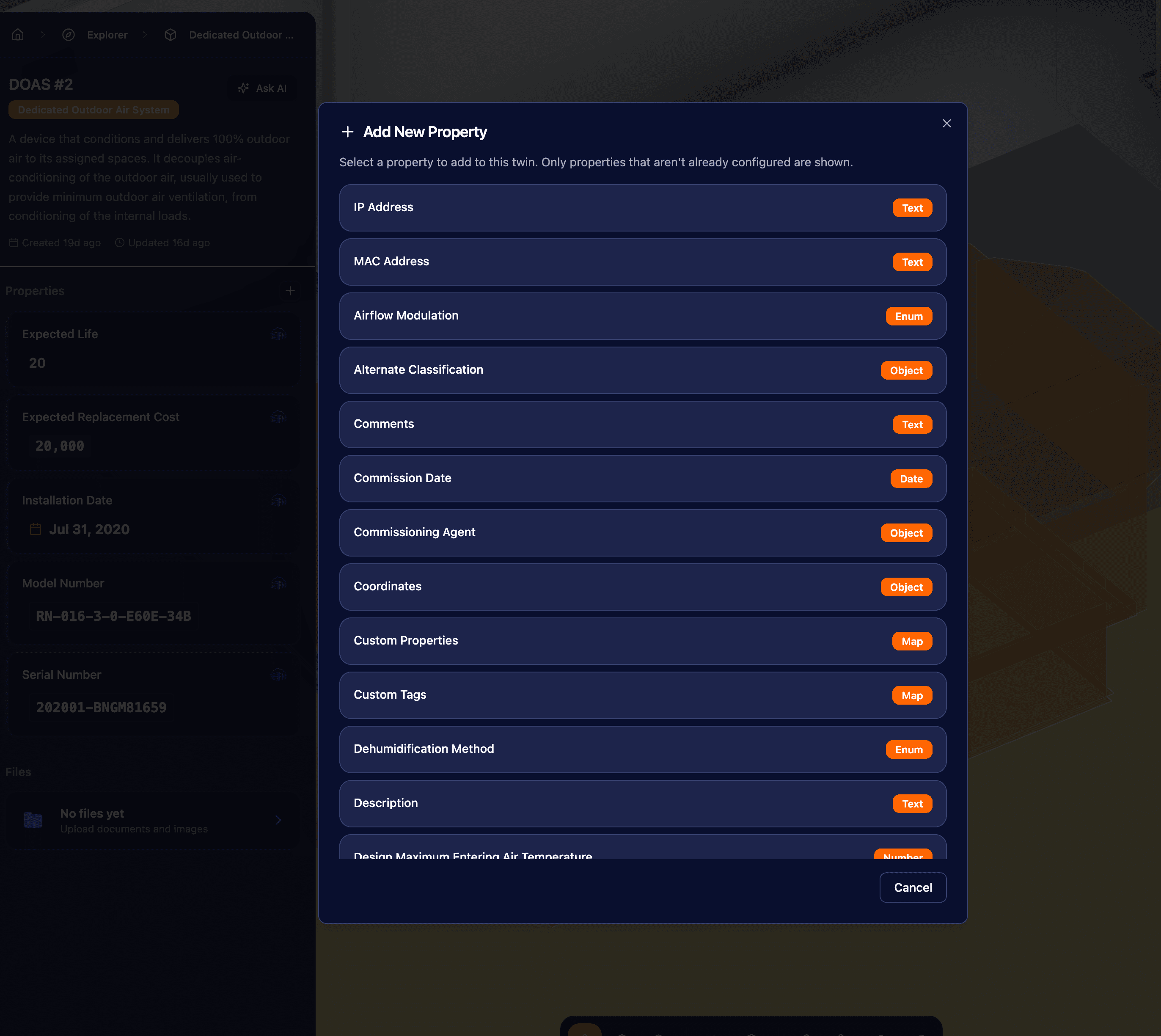 Manually Add Properties to Twins 1