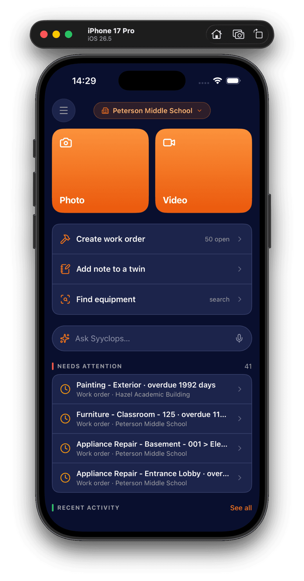 Redesigned Mobile Home Screen 1
